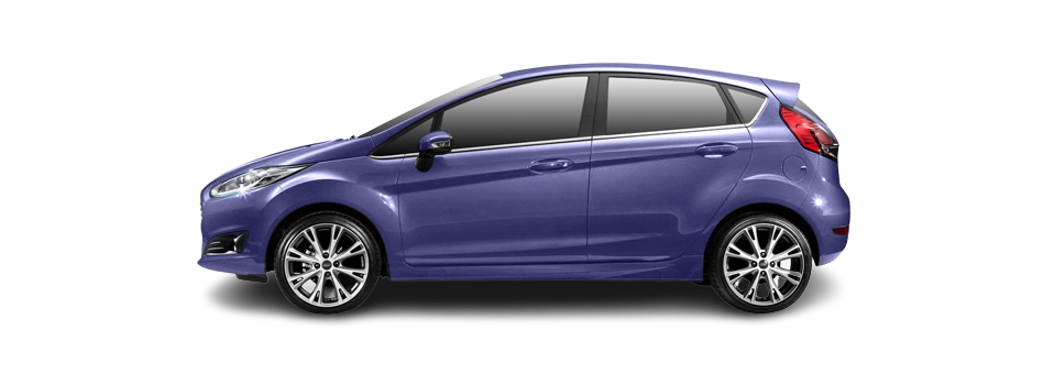 Library photograph of a FORD FIESTA